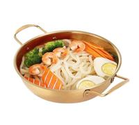 Ramen Cooker - Stainless Steel Noodle Pot | Instant Noodles Pot | Portable Rapid Noodle Cooker | Fast Heating Everyday Pan | Kitchen Cookware, 7in Soup Pot for Cooking Soup, Ramen, Noodle