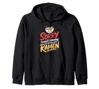Ramen First Everything Else Later Noodle Lover Zip Hoodie