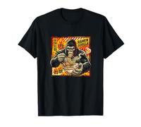 Ramen Gorilla Tokyo Monkey Beast Fiery Noodle Monster T-Shirt