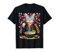 Ramen is The Way of Warrior Cat Samurai T-Shirt