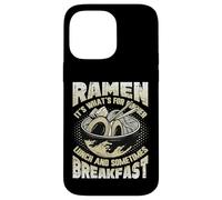 Ramen It´s What´s For Dinner Lunch Breakfast Ramen Noodles Case for iPhone 14 Pro Max