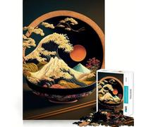 Ramen Japan Food Hard Jigsaw Puzzle for Adults 1000 Pieces Mind Puzzle Calm Relax Art Assembly (38x26cm)
