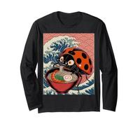 Ramen Japanese Kawaii Lady Bug Party Decoration Ladybug Long Sleeve T-Shirt