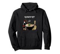 Ramen Kit Bowl Japanese Food Noodles Soup Lover Pullover Hoodie
