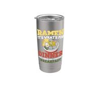 Ramen Lover It's What's for Dinner Lunch Breakfast Noodle Stainless Steel Insulated Tumbler