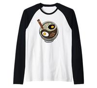 Ramen Lover Noodles Foodie Art Raglan Baseball Tee