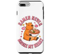 Ramen Never Broke My Heart Cute Capybara Love Case for iPhone 7 Plus/8 Plus