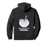Ramen Noodle Bowl, Kawaii Vintage Japanese Culture Pullover Hoodie
