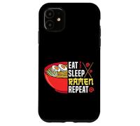 Ramen Noodle Bowl Love Japanese Kawaii Otaku Eat Sleep Ramen Case for iPhone 11