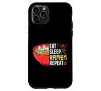 Ramen Noodle Bowl Love Japanese Kawaii Otaku Eat Sleep Ramen Case for iPhone 11 Pro