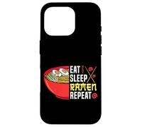 Ramen Noodle Bowl Love Japanese Kawaii Otaku Eat Sleep Ramen Case for iPhone 16 Pro