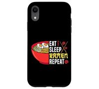 Ramen Noodle Bowl Love Japanese Kawaii Otaku Eat Sleep Ramen Case for iPhone XR
