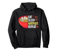 Ramen Noodle Bowl Love Japanese Kawaii Otaku Eat Sleep Ramen Pullover Hoodie