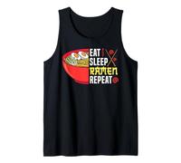 Ramen Noodle Bowl Love Japanese Kawaii Otaku Eat Sleep Ramen Tank Top