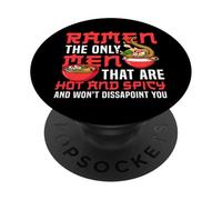 Ramen Noodle Bowl Love Japanese Kawaii Otaku Ramen The Only PopSockets Adhesive PopGrip