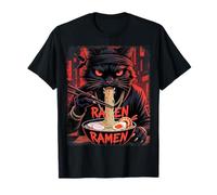 Ramen Noodle Japan Asia Cats T-Shirt
