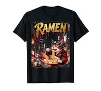 Ramen Noodle Japan Asia Cats T-Shirt