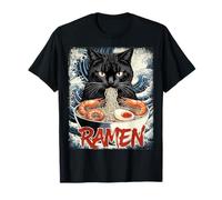 Ramen Noodle Japan Asia Cats T-Shirt