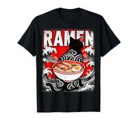 Ramen Noodle Japan Asia Cats T-Shirt