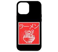 Ramen Noodle Old Restaurant Red Sign Japanese Writings Ramen Case for iPhone 12 Pro Max