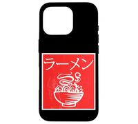 Ramen Noodle Old Restaurant Red Sign Japanese Writings Ramen Case for iPhone 16 Pro