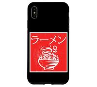Ramen Noodle Old Restaurant Red Sign Japanese Writings Ramen Case for iPhone XS Max