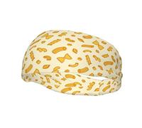 Ramen Noodle Soup Pattern Headbands Sports Sweatband Athletic Exercise Bands Turban Hair Head For Men Women Yoga Fitness