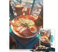 Ramen Noodles 1000 Piece Jigsaw Puzzles for Teenagers Jigsaw Smart Toy Indoor Play Accurate Cut (38x26cm)
