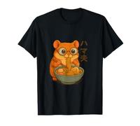 Ramen Noodles Hamster Japan Kawaii Retro Manga Anime T-Shirt