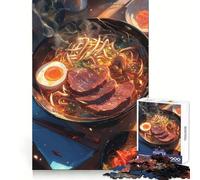Ramen Noodles Jigsaw Puzzle for Teenagers 1000 Pieces Clear Logic Toy Slow Enjoy Perfect Cut Bday Surprise (38x52cm)
