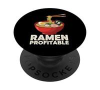 Ramen Profitable Startup Founder Food Budget Sarcastic Humor PopSockets Adhesive PopGrip