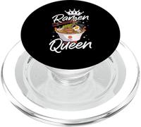 Ramen Queen Crowned Bowl Design PopSockets PopGrip for MagSafe