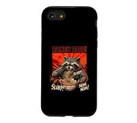 Ramen Rage Slurp Nom Nom Ramen Raccoon Anime Case for iPhone SE (2020) / 7/8