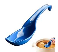 Ramen Terminator,an Uncommon Spoonn,2 In1 Ramen Noodle Soup Spoon with Fork,Practical Miso Soup Spoon Serving Spoons, for Ramen Wontons Dumplings