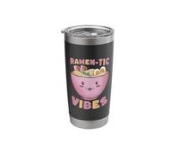 Ramen-tic Vibes Cute Kawaii Noodle Bowl Lover Stainless Steel Insulated Tumbler