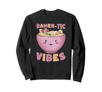 Ramen-tic Vibes Cute Kawaii Noodle Bowl Lover Sweatshirt