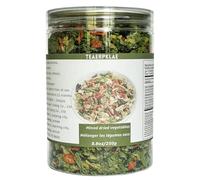 ramen toppings，mixed vegetables 250g，Use dried vegetable flakes to make flavorful dried soups, noodles, pizza, rice, and sauces.