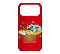 Ramen Tsunami Warning: Delicious Bowl of Tidal Wave Noodles Case for iPhone 17 Pro Max