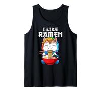 Ramen Unicorn I Like Ramen Anime Kawaii Japan Tank Top