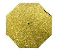 rameoti 8 Ribs Starry Bling Glitter Windproof Umbrella for Ladies Automatic Durable & Compact Large Umbrella Portable Parasol with Black Anti-UV Coating for Women Gifts for Her Birthday