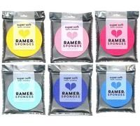 Ramer Bath Sponge - SUPER SOFT BODY SPONGE LARGE various color (1 pack)