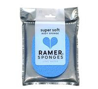 Ramer Shower Sponge - Super Soft Body Sponge Small (Blue)