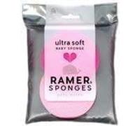 Ramer Ultra Soft Baby Twin Pack Sponges Blue & Hyacinth (Rose & Pink)