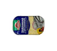 Ramirez Sardinhas Portuguesas Em Oleo Vegetal Com Piri-Piri 125G Portuguese Sardines In Vegetable Oil With Chilli Pepper Product Of Portugal Pack of 1