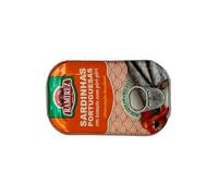 Ramirez Sardinhas Portuguesas Em Tomate Com Piri-Piri 125G Portuguese Sardines In Tomato Sauce With Chilli Pepper Product Of Portugal Pack of 1