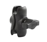 Rammount Composite Short Double Socket Arm 1"