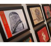 Art Vinyl Play and Display Record Flip Frame Triple Pack Black