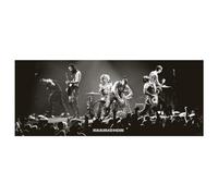 Rammstein B-Stage Black and White Official Band Merchandise Fan Poster