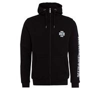 Rammstein Full Zip Hoodie Kapuzenjacke "Klassik" (3XL), official band merchandise