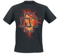 Rammstein Lava Logo T-Shirt black 4XL